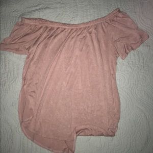 Off the shoulder shirt